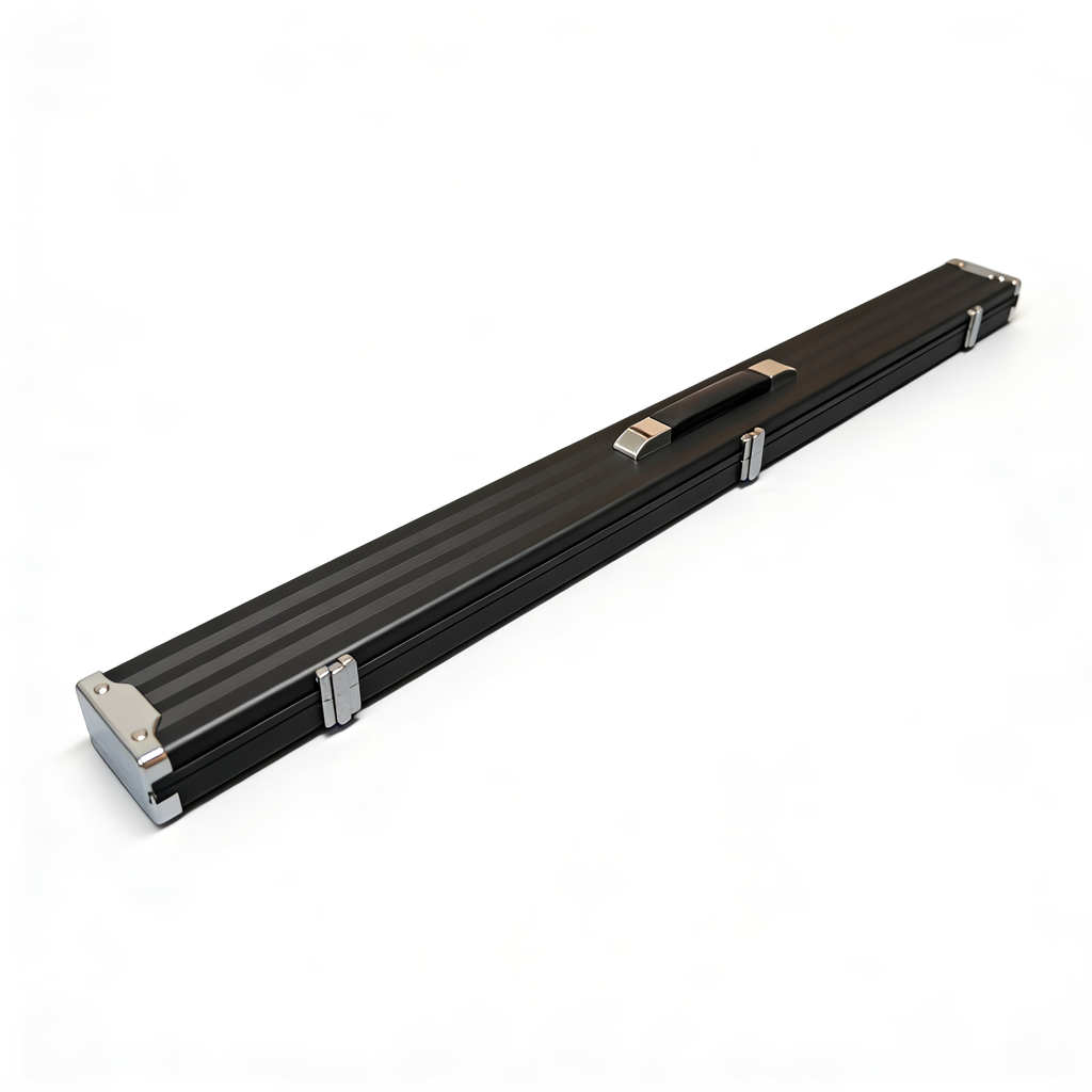 Aluminium 3 Slot 3/4 Cue Case – Black
