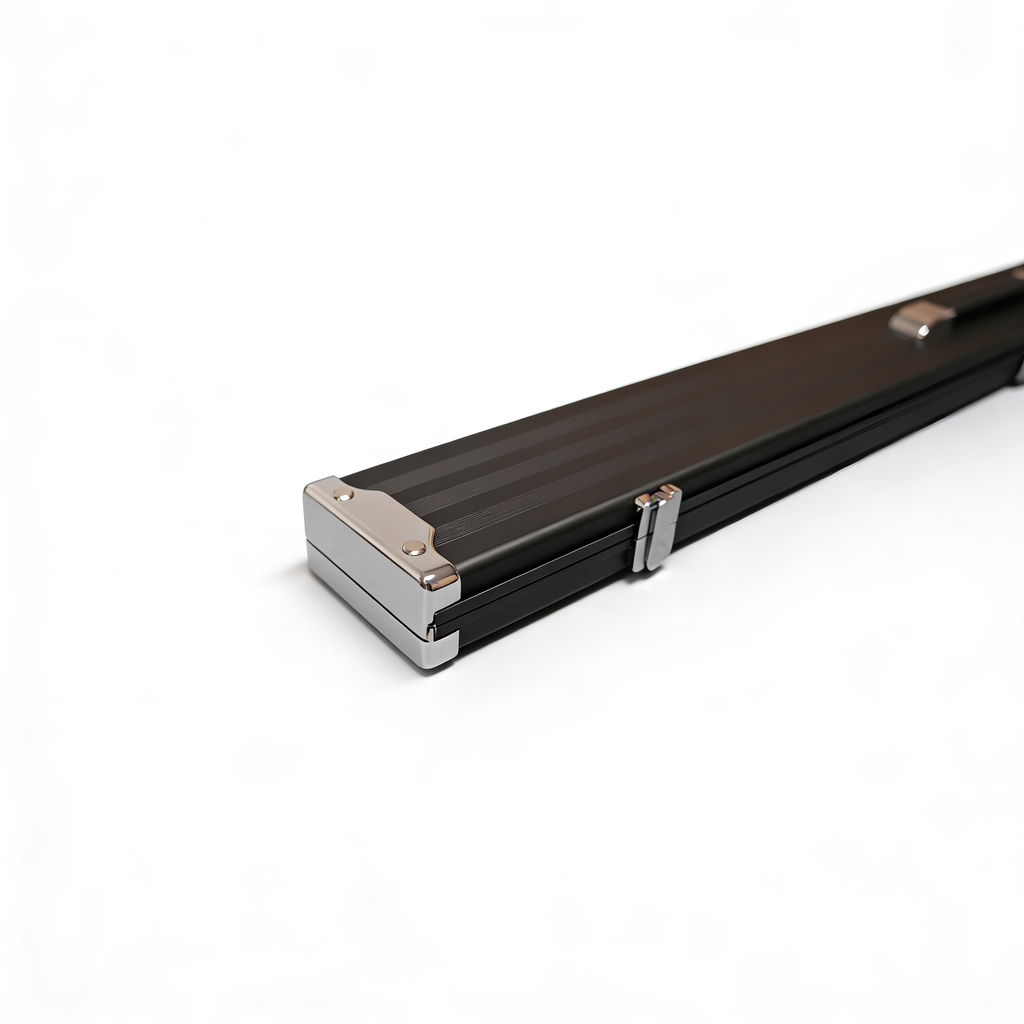 Aluminium 3 Slot 3/4 Cue Case – Black