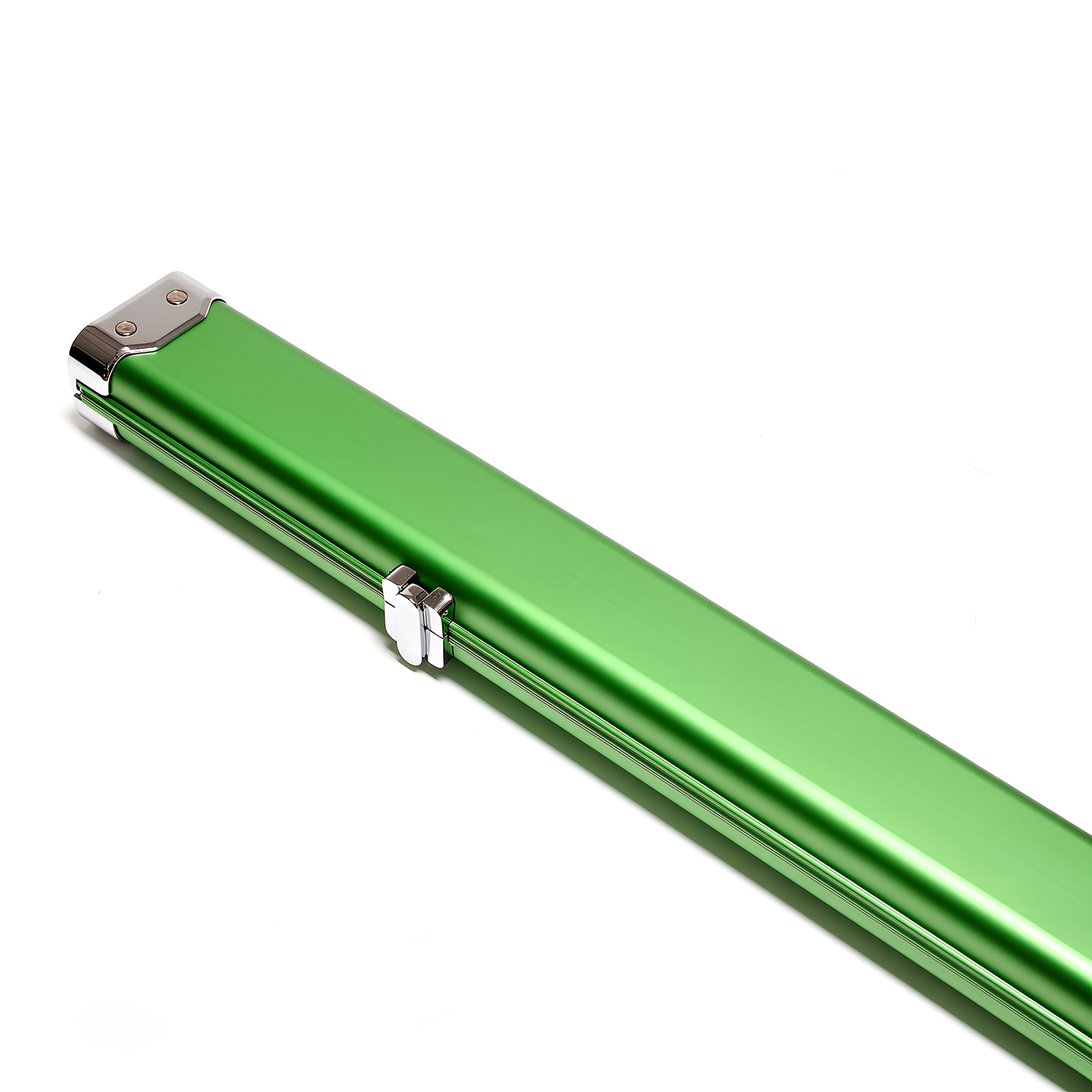 Aluminium 2 Slot 1 Piece Cue Case – Green