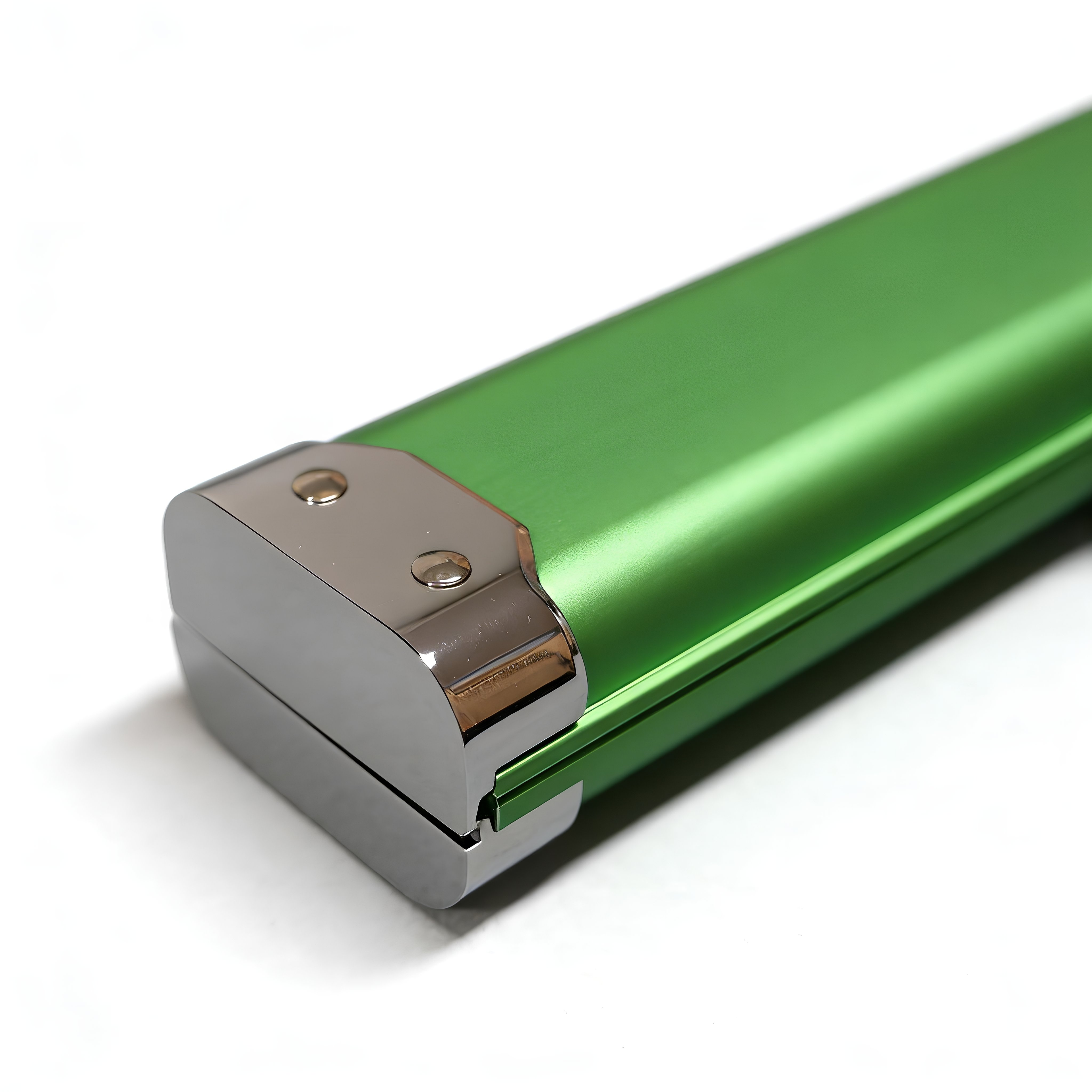 Aluminium 2 Slot 1 Piece Cue Case – Green