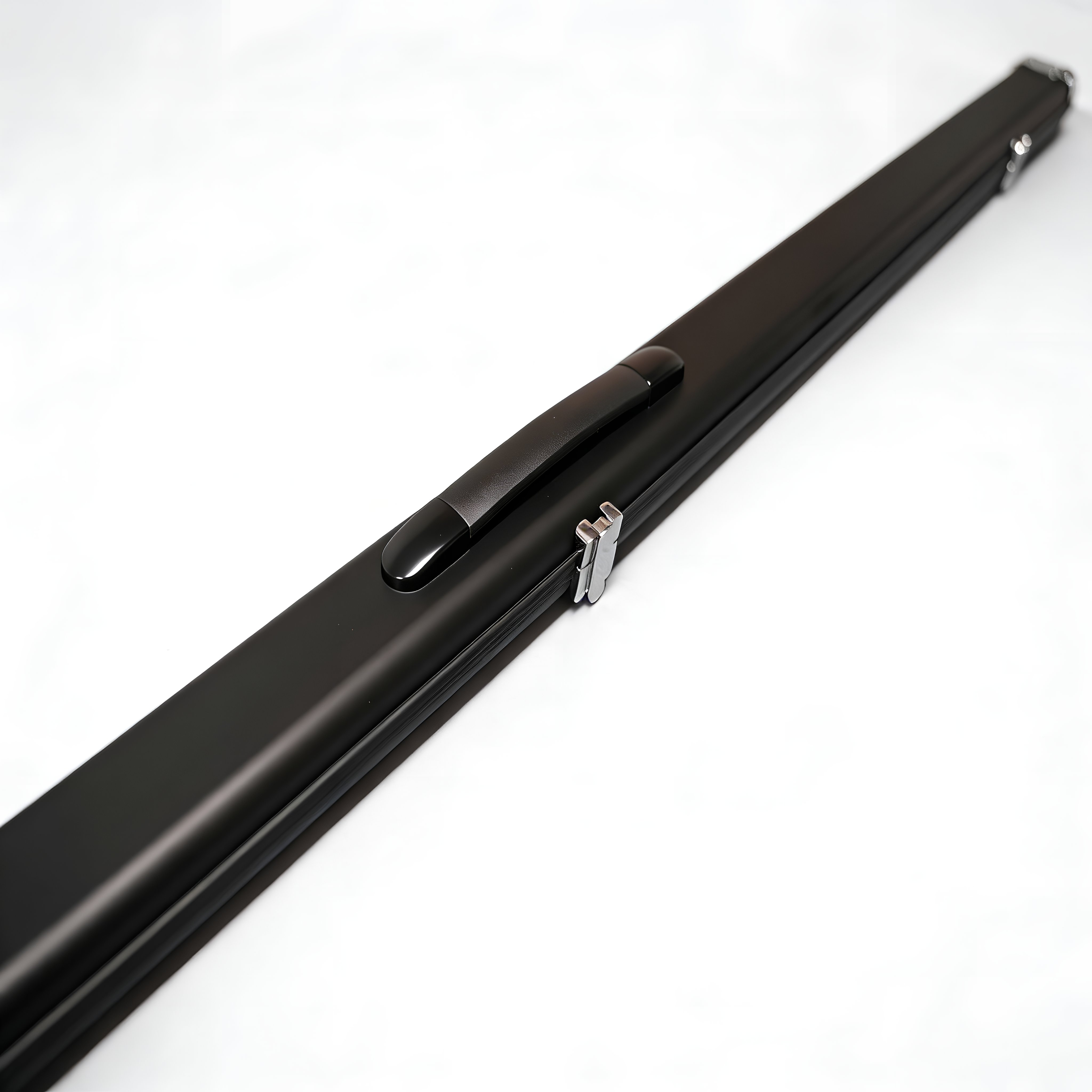 Aluminium 2 Slot 1 Piece Cue Case – Black