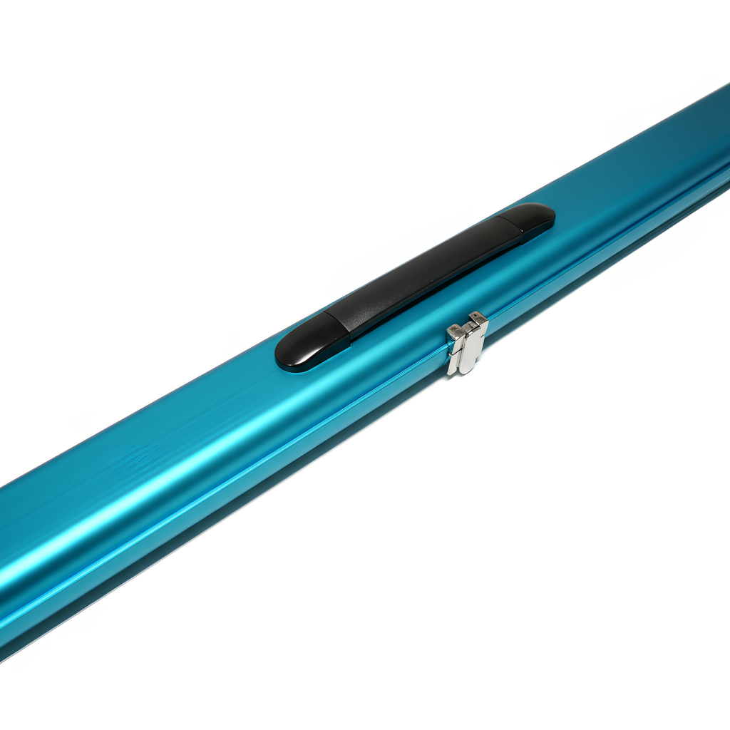 Aluminium 2 Slot 1 Piece Cue Case – Blue