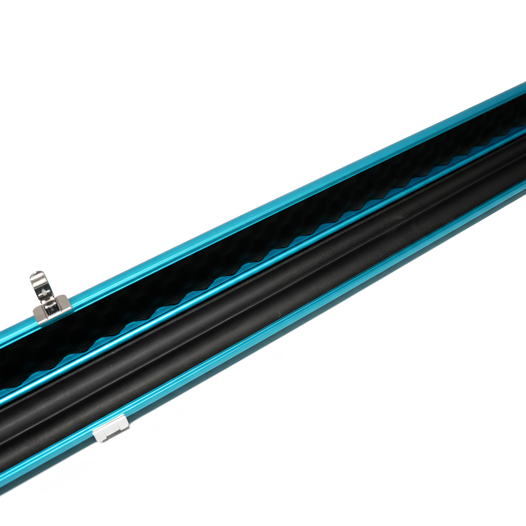 Aluminium 2 Slot 1 Piece Cue Case – Blue