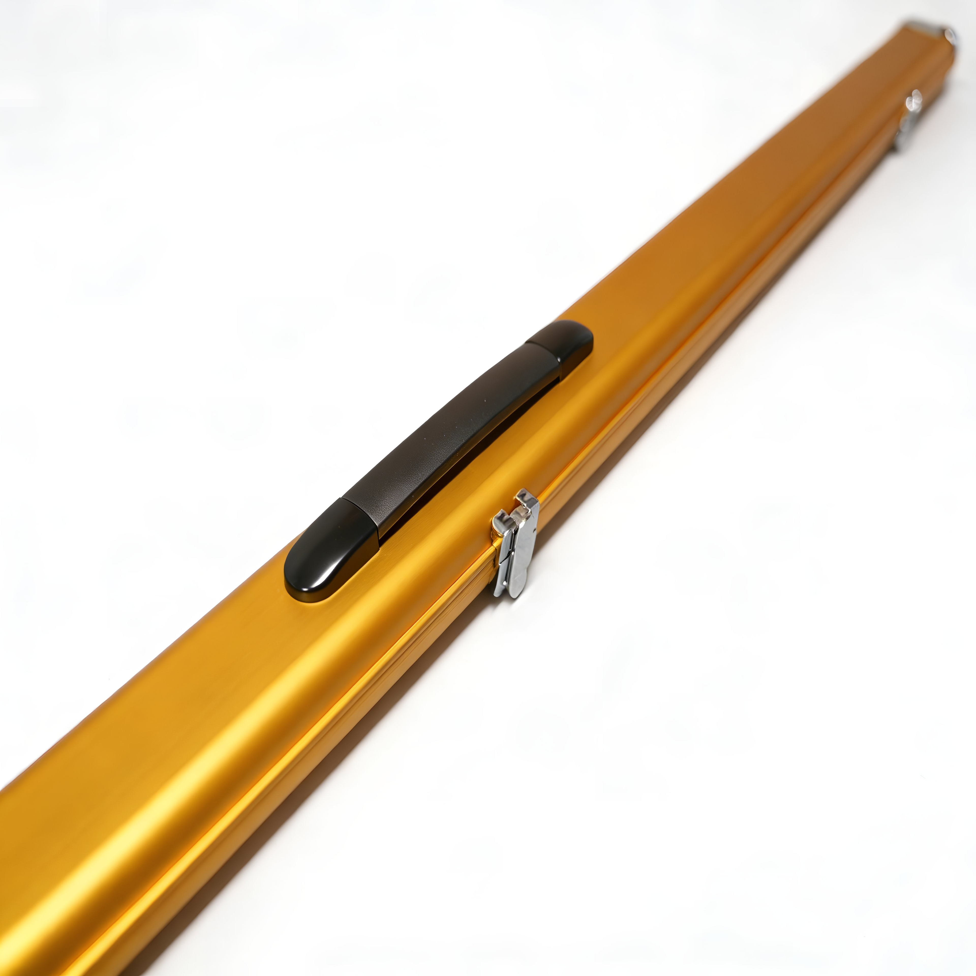 Aluminium 2 Slot 1 Piece Cue Case – Gold