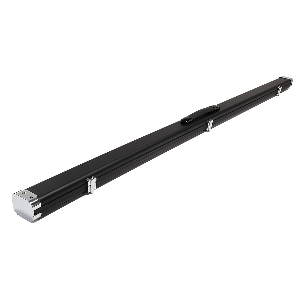 Aluminium 2 Slot 1 Piece Cue Case – Black